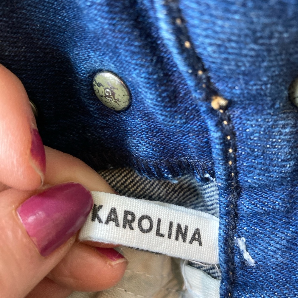 EUC GRLFRND Karolina button fly high waist jeans - Picture 7 of 15